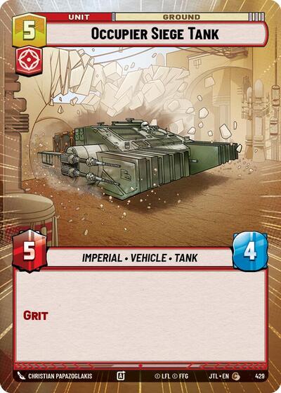 Occupier Siege Tank Hyperspace (JTL 429) [Jump to Lightspeed]