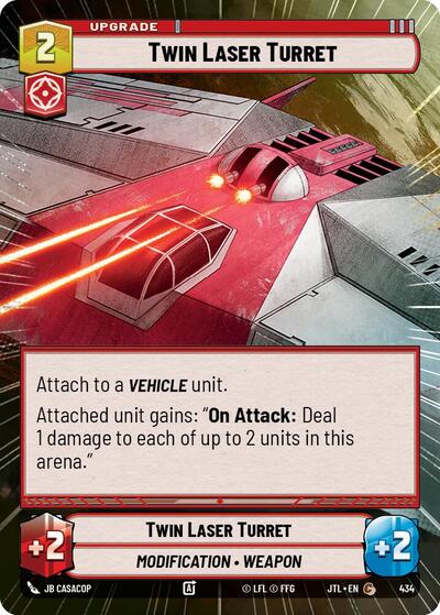 Twin Laser Turret Hyperspace (JTL 434) [Jump to Lightspeed]