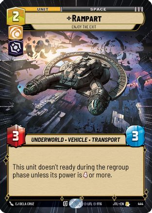 Rampart - Enjoy the Exit (444) (Hyperspace) (444) [Jump to Lightspeed]