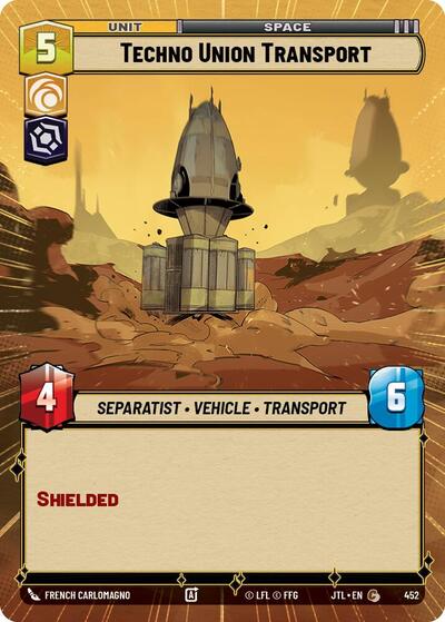 Techno Union Transport Hyperspace (JTL 452) [Jump to Lightspeed]