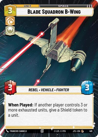 Blade Squadron B Wing Hyperspace (JTL 461) [Jump to Lightspeed]