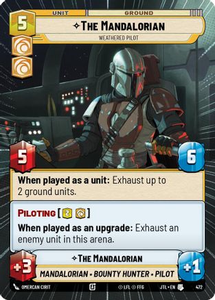 The Mandalorian - Weathered Pilot (472) (Hyperspace) (472) [Jump to Lightspeed]