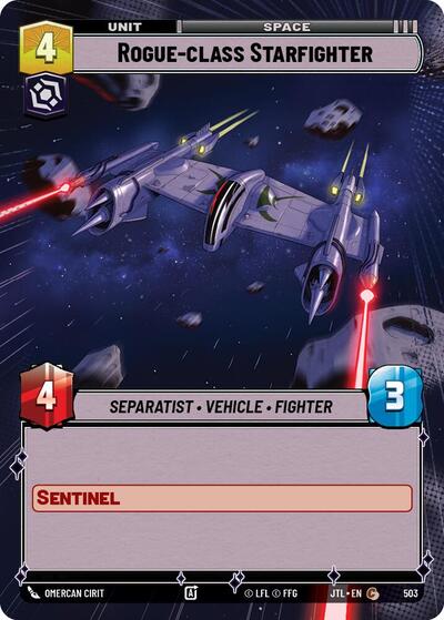 Rogue class Starfighter Hyperspace (JTL 503) [Jump to Lightspeed]