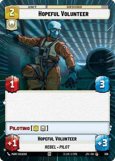 Hopeful Volunteer Hyperspace (JTL 508) [Jump to Lightspeed]