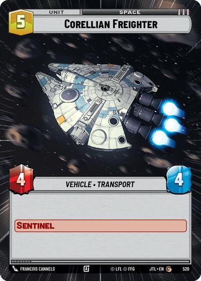 Corellian Freighter Hyperspace (JTL 520) [Jump to Lightspeed]