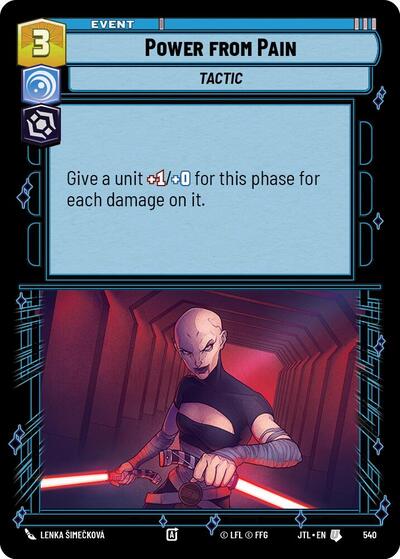 Power from Pain Foil (JTL 540) [Jump to Lightspeed]
