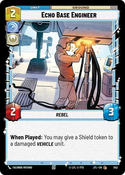 Echo Base Engineer Foil (JTL 542) [Jump to Lightspeed]