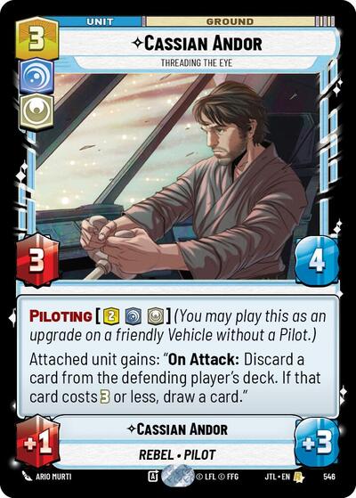 Cassian Andor Threading the Eye Foil (JTL 546) [Jump to Lightspeed]