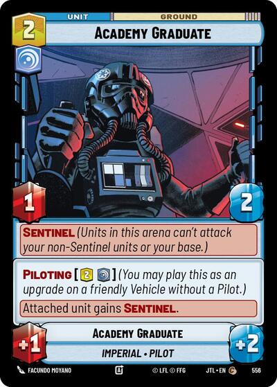 Academy Graduate Foil (JTL 556) [Jump to Lightspeed]
