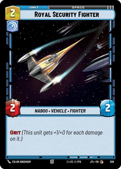 Royal Security Fighter Foil (JTL 559) [Jump to Lightspeed]