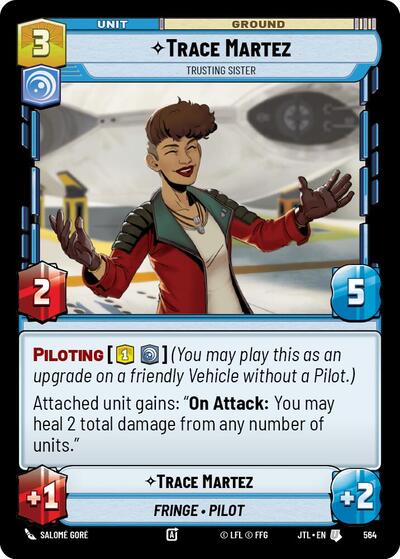 Trace Martez Trusting Sister Foil (JTL 564) [Jump to Lightspeed]