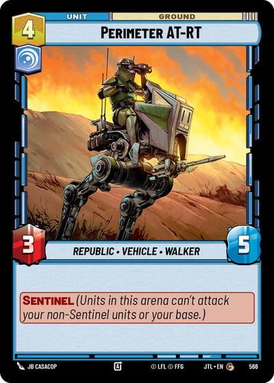 Perimeter AT RT Foil (JTL 566) [Jump to Lightspeed]