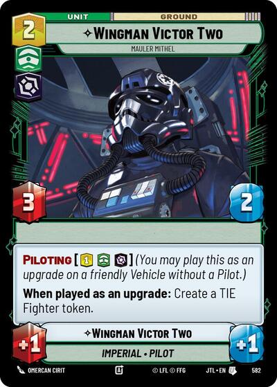 Wingman Victor Two Mauler Mithel Foil (JTL 582) [Jump to Lightspeed]