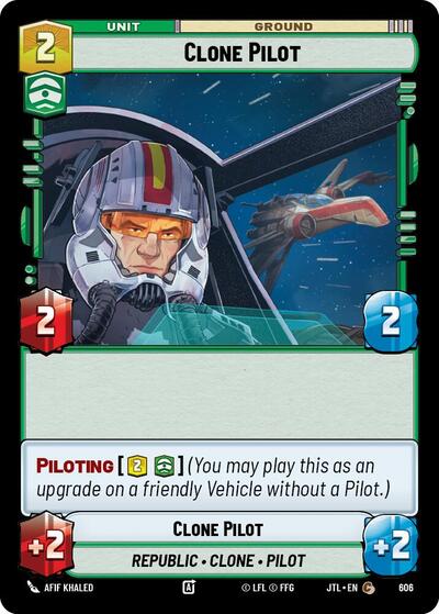 Clone Pilot Foil (JTL 606) [Jump to Lightspeed]
