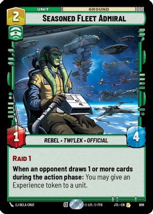 Seasoned Fleet Admiral (609) (609) [Jump to Lightspeed]