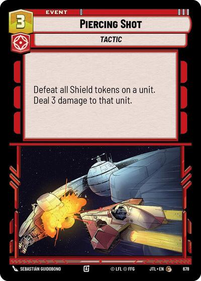 Piercing Shot Foil (JTL 678) [Jump to Lightspeed]