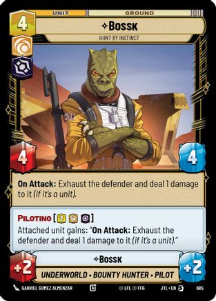 Bossk - Hunt By Instinct (685) (685) [Jump to Lightspeed]