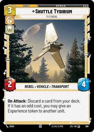 Shuttle Tydirium Fly Casual Foil (JTL 698) [Jump to Lightspeed]