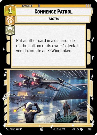Commence Patrol Foil (JTL 703) [Jump to Lightspeed]