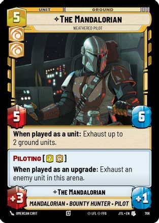 The Mandalorian - Weathered Pilot (708) (708) [Jump to Lightspeed]