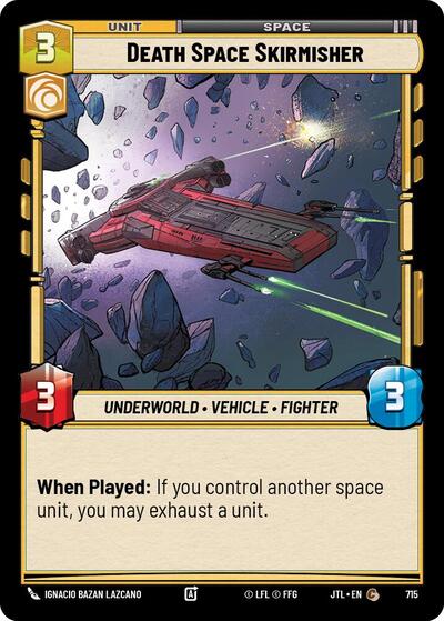 Death Space Skirmisher Foil (JTL 715) [Jump to Lightspeed]