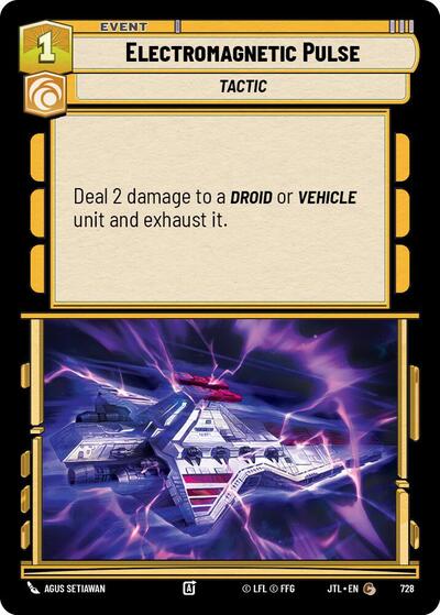 Electromagnetic Pulse Foil (JTL 728) [Jump to Lightspeed]