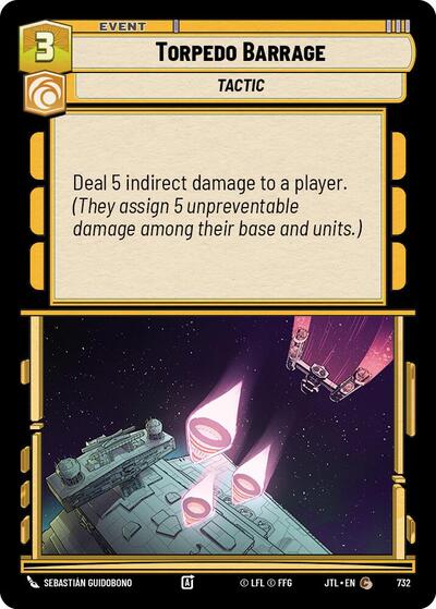 Torpedo Barrage Foil (JTL 732) [Jump to Lightspeed]