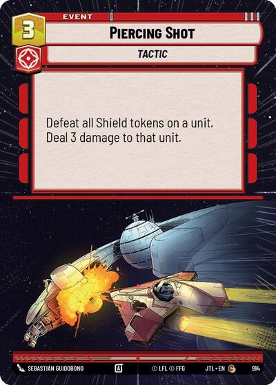 Piercing Shot Hyperspace Foil (JTL 914) [Jump to Lightspeed]