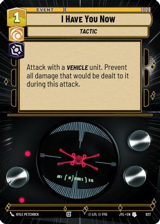 I Have You Now (927) (Hyperspace Foil) (927) [Jump to Lightspeed]