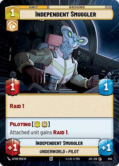 Independent Smuggler Hyperspace Foil (JTL 945) [Jump to Lightspeed]