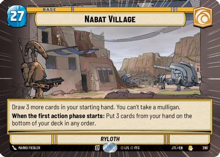 Nabat Village (290) (Hyperspace) (290) [Jump to Lightspeed]