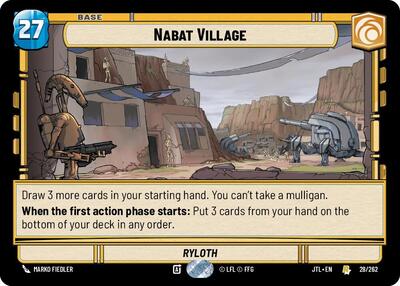 Nabat Village (JTL 028/262) [Jump to Lightspeed]