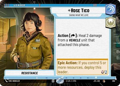 Rose Tico Saving What We Love Hyperspace (JTL 266) [Jump to Lightspeed]
