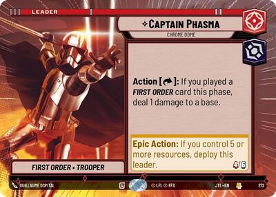 Captain Phasma Chrome Dome Hyperspace (JTL 272) [Jump to Lightspeed]