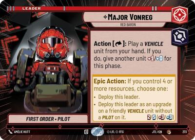 Major Vonreg Red Baron Hyperspace (JTL 273) [Jump to Lightspeed]