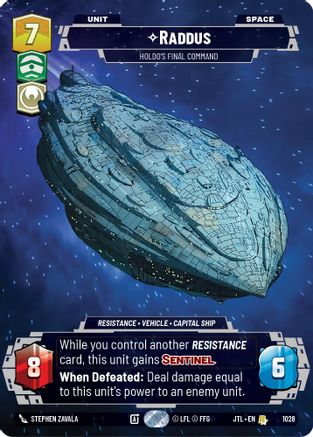 Raddus - Holdo's Final Command (1028) (Prestige) (1028) [Jump to Lightspeed]