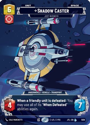 Shadow Caster - Just Business (1036) (Prestige) (1036) [Jump to Lightspeed]