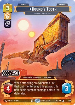 Hound's Tooth - Reliable and Deadly (1110) (Serialized) (1110) [Jump to Lightspeed]