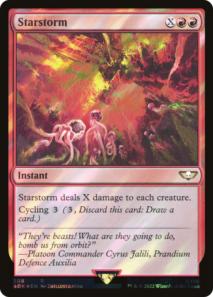 Starstorm (Surge Foil) [Warhammer 40,000]