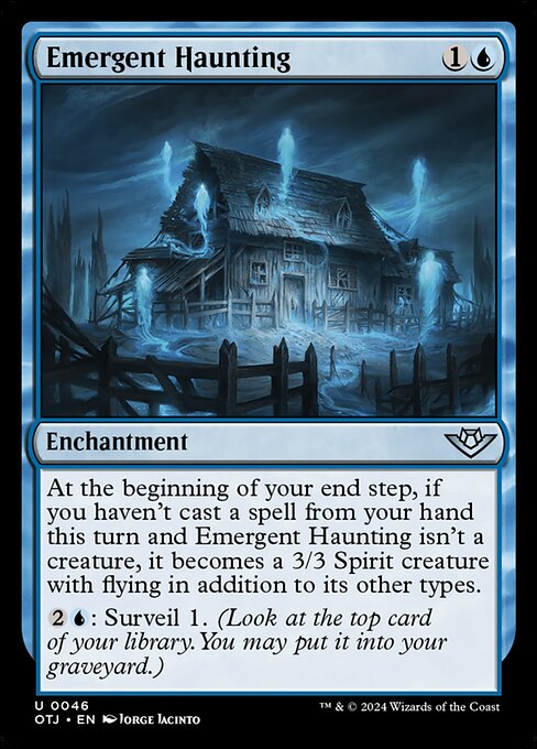 Emergent Haunting (OTJ 46) [Outlaws of Thunder Junction]