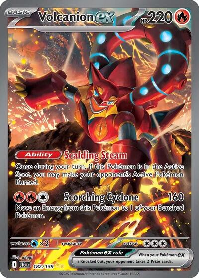Volcanion ex 182 159 (JTG 182/159) [SV09: Journey Together]