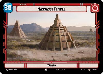 Massassi Temple X Wing (JTL 026/262 // T02/T04) [Jump to Lightspeed]