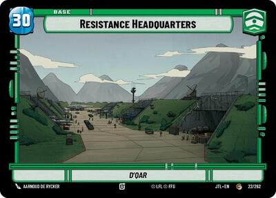 Resistance Headquarters Experience (JTL 022/262 // T03/T04) [Jump to Lightspeed]