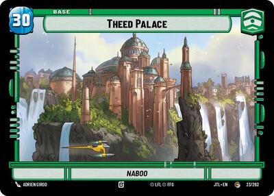 Theed Palace X Wing (JTL 023/2262 // T02/T04) [Jump to Lightspeed]