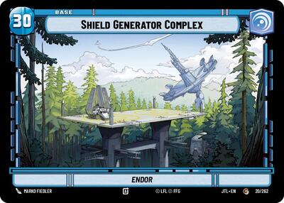 Shield Generator Complex X Wing (JTL 020/262 // T02/T04) [Jump to Lightspeed]