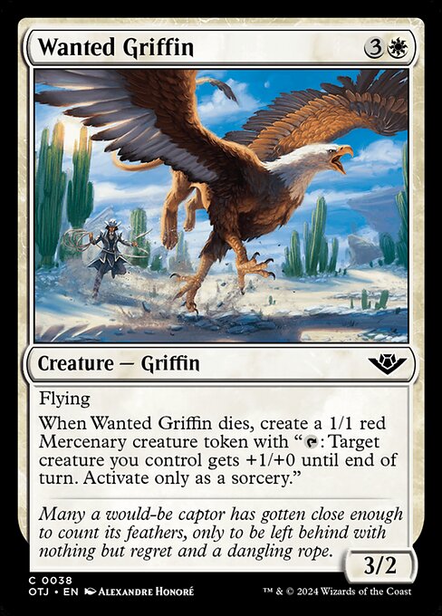 Wanted Griffin (OTJ 38) [Outlaws of Thunder Junction]