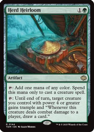 Herd Heirloom [Tarkir: Dragonstorm Promos]