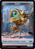 Servo // Warrior Double-Sided Token [Tarkir: Dragonstorm Commander Tokens]