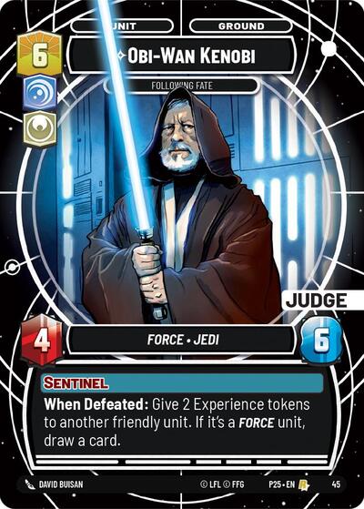 Obi Wan Kenobi Following Fate (JDG 45) [Judge Promos]