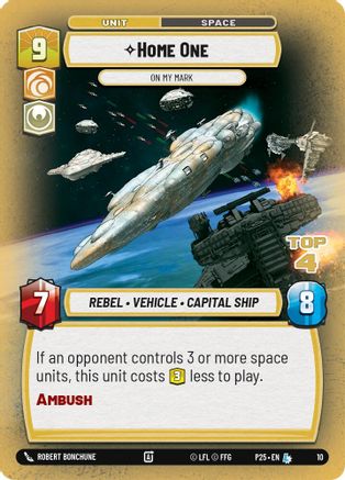 Home One - On My Mark (10) (Top 4) (10) [Store Showdown Promos]